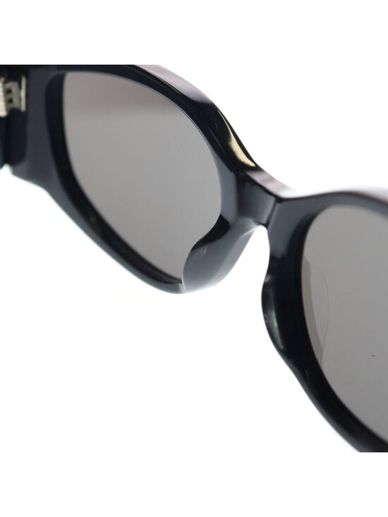 Balenciaga Asian Fit 001 Oval Sunglasses 56 Black Eyewear main image 5